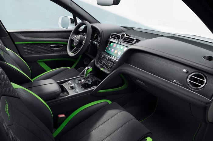 Bentley Bentayga Speed interior